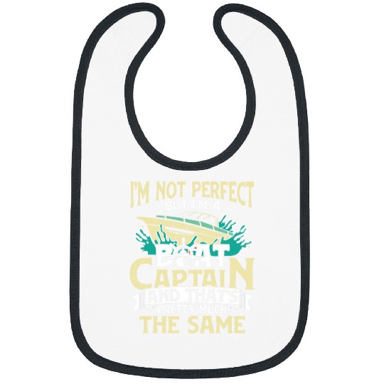 Funny Boat Captain Yacht Boating Accessories for Men 3 Bibs