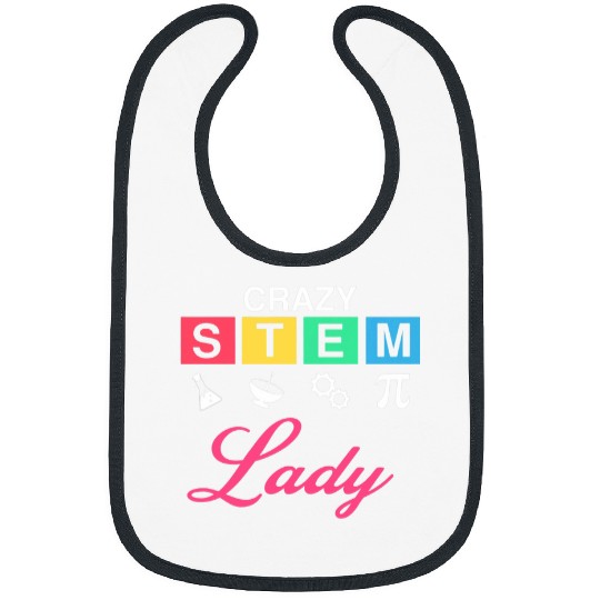 Womens Steminist Science Designs for Female Stem Scientist 6 Bibs
