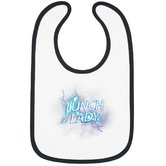 School Cafeteria Lunch Lady Of Tiny Humans 1 Bibs