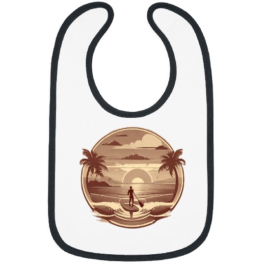 Enjoy SUP Paddle Boat Sunset Stand Up Paddle Board Bibs