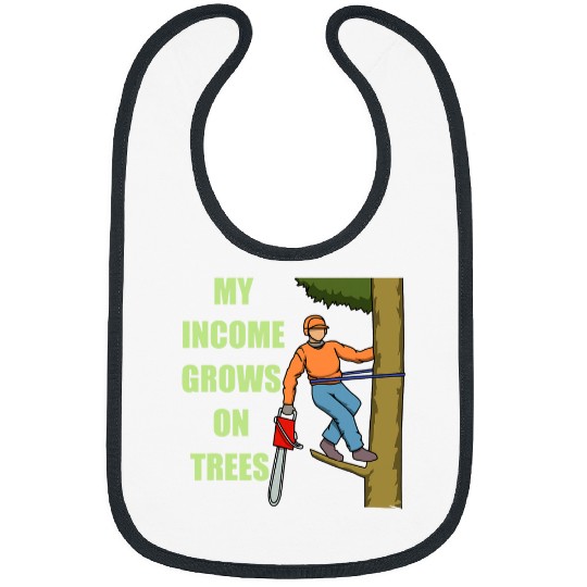 Income Grows On Trees Arborist Tree Surgeon Bibs