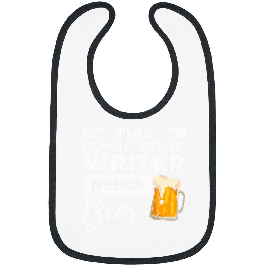 This Comic Book Writer Needs Beer Bibs