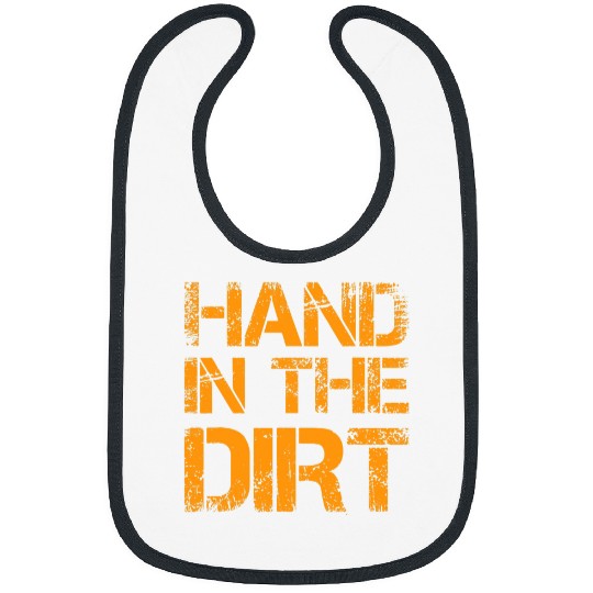 Hand In The Dirt Professional Rugby Player Sport Lover 1 Bibs