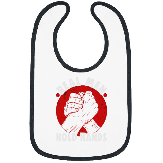 Arm Wrestle Real Men Hold Hands Arm Wrestling Bibs