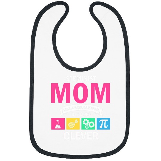Womens Steminist Science Designs for Female Stem Scientist 8 Bibs