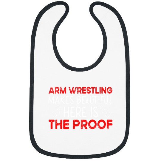 Arm Wrestler Graphic Arm Wrestling Bibs