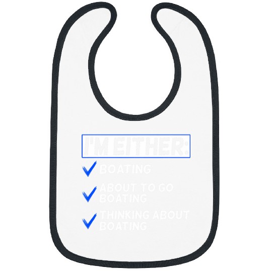 Funny Boating Lover Boat Captain Gift Bibs