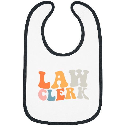 Law Clerk Legal Assistant Paralegal Courtroom Law Office 4 Bibs