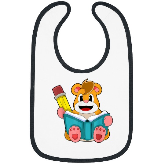 Hamster Pupil Book School Bibs