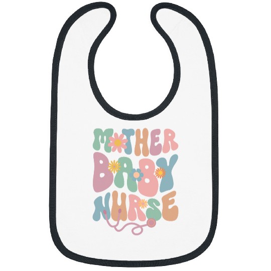 Mother Baby nurses Labor and Delivery OB NICU Stethoscope Bibs