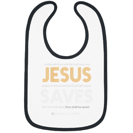 Jesus Saves Romans 109 Bibs