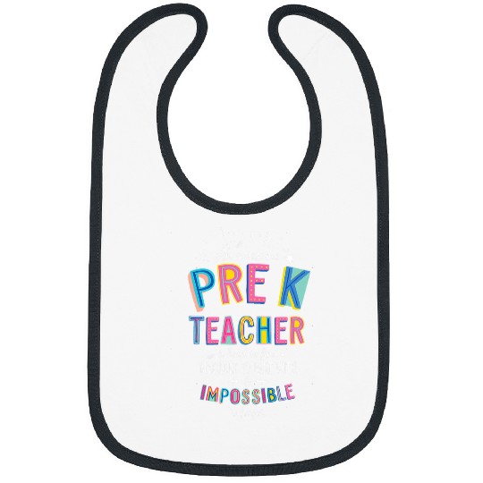 Team PreK PreSchool Teacher Student Back To School Bibs