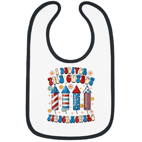 i deliver cutest firecrackers 4th of july ld nurses Bibs