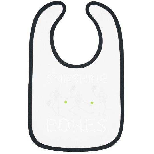 Halloween Pickleball Smashing Bones Skeletons Pickleball Bibs