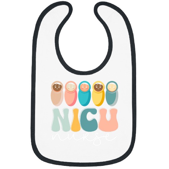 Nicu nurses Mother Baby nurses Postpartum Tech Neonatal ICU Bibs