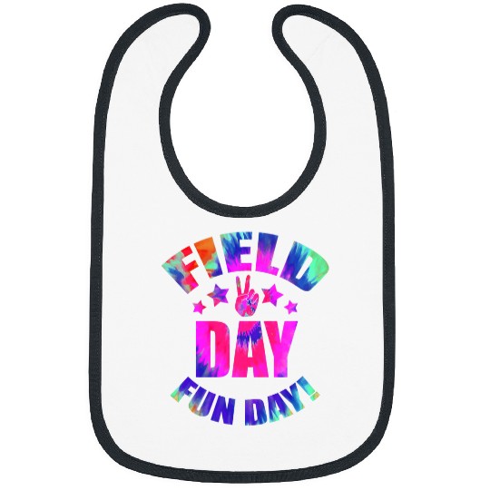 School Field Day Trip Tie Dye Outdoor Playground Kids Bibs