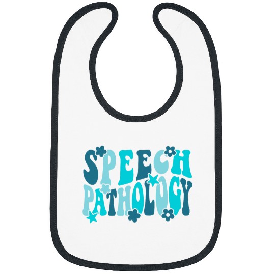 Groovy Retro Speech Therapy Therapist Speech Pathology Bibs