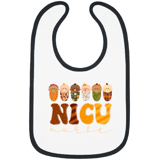 Nicu nurses Thanksgiving Nicu nurses Fall Yall Autumn Bibs