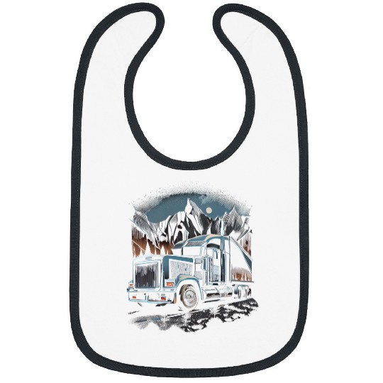 Truck Driver 18 Wheeler Trucker Bibs