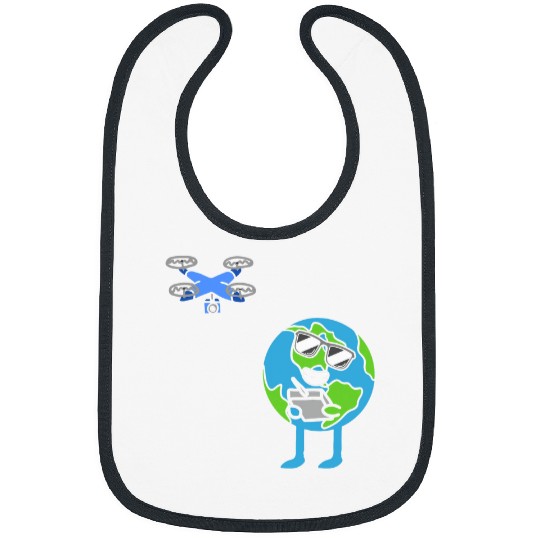 Earth Drone Pilot Earth Day Environmental Awareness Sport Bibs