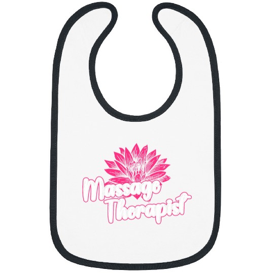 Licensed Massage Therapist Therapy Lotus Massage Therapist 1 Bibs