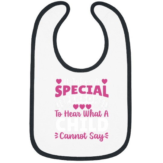 It Takes A Special Person Speech Pathology Speech Therapist Bibs