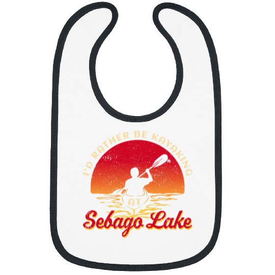 Lake Life Kayaking ID Rather Be Kayaking At Sebago Lake Bibs