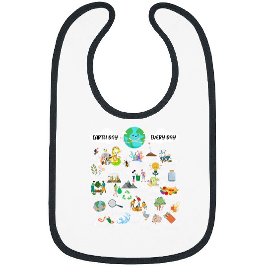 Earth Day Alphabet Teacher Student Environmental Support Bibs