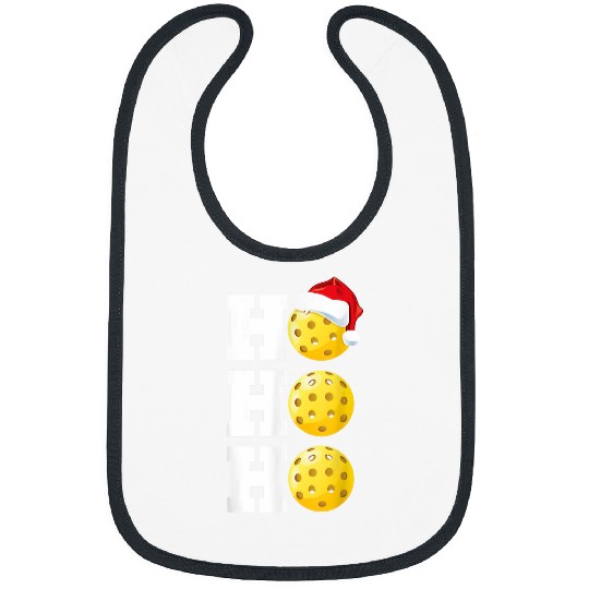 Ho Ho Ho Christmas Pickleball Funny xmass Mens Womens Bibs