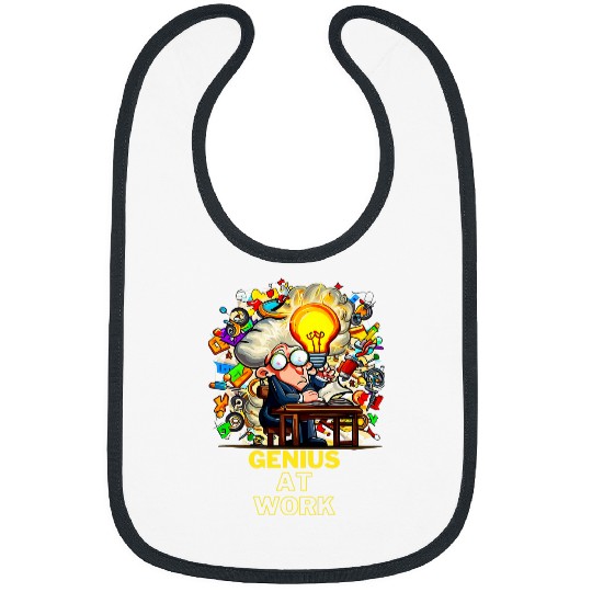Genius at Work Science Geek 1 Bibs
