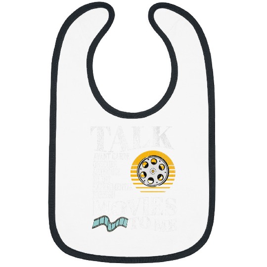 Movie Lover Film Buff Critic Snob Cinema School Cinephile Bibs