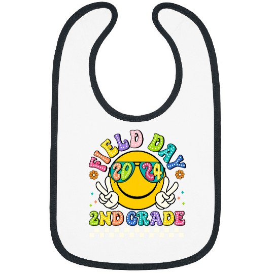Field Day 2024 2nd Second Grade Field Trip Teacher Student Bibs