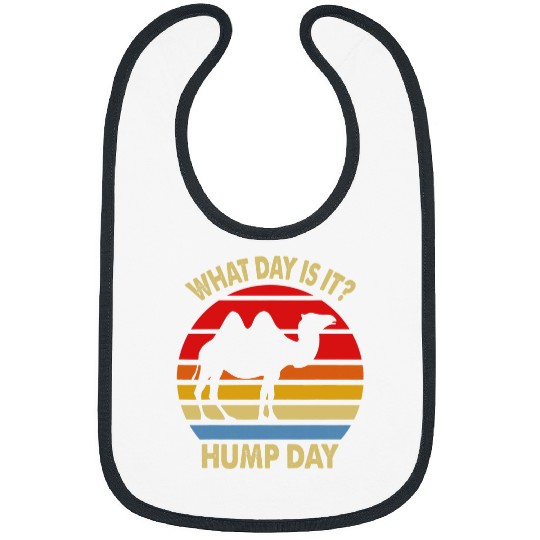 Hump Day Wednesday Fun Retro Bibs