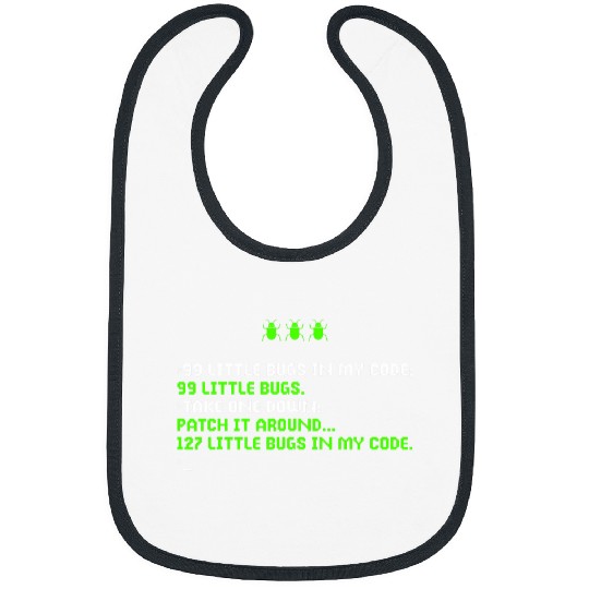 Programmer Developer Programming Coding Software Engineer Bibs