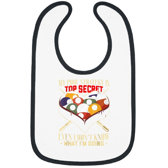 Billiard Joke 8 Ball Funny Pool Player Bibs