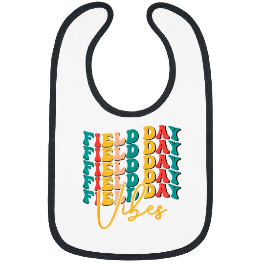 Field Day Vibes Funny  For Teacher Kids Field Day 2 Bibs