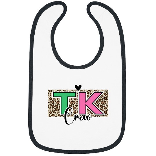 TK Crew Transitional Kindergarten Teacher TK Student Bibs
