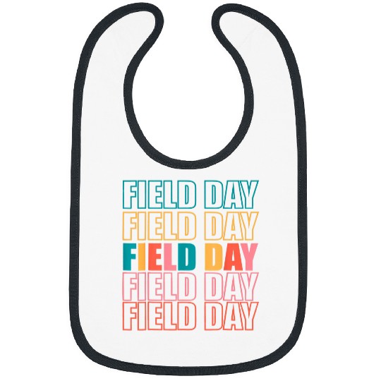 Field Day Vibes Funny  For Teacher Kids Field Day Bibs