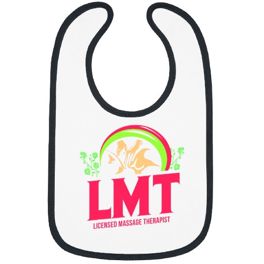 LMT Licensed Massage Therapist Physical Therapy Art Designer Bibs