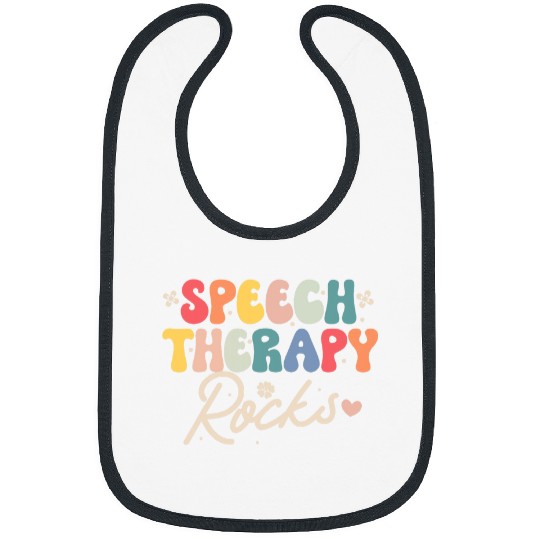 Speech Therapy Speech Language Pathologist SLP School Women Bibs