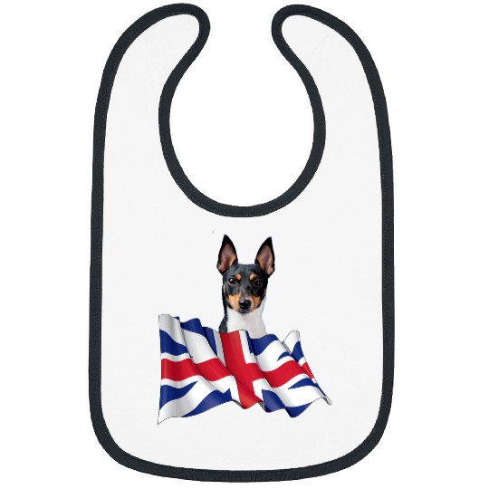 Union Jack Flag Dog Toy Fox Terrier Bibs