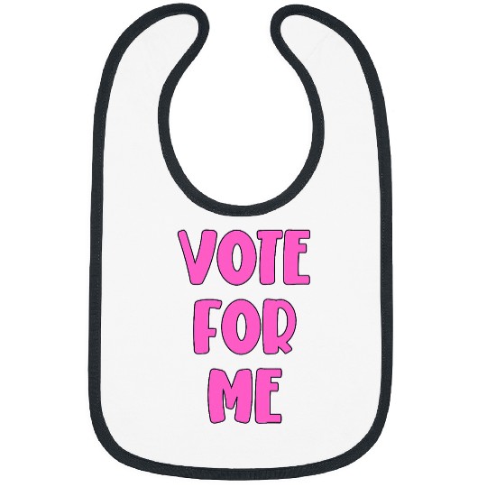 Vote For Me Election Day Student Council Apparel 9 Bibs
