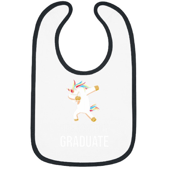 Academy Student Unicorns Fireman Graduation Bibs