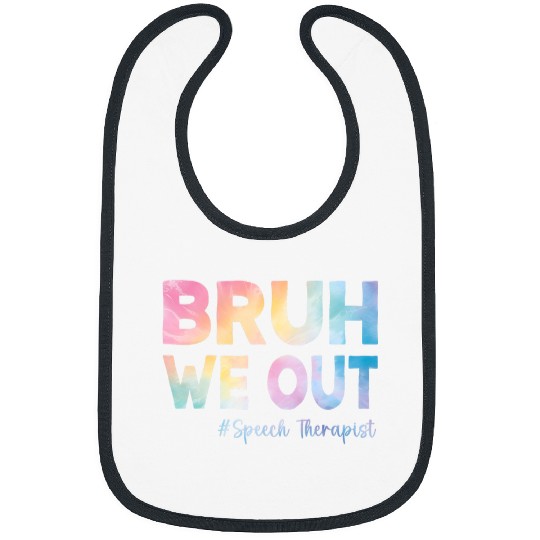 Speech Therapist Summer Break Speech Therapy End Of School Bibs