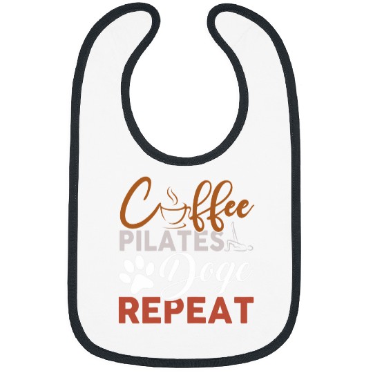 Womens Funny Instructor Pilates Exercise Lover Yoga Teacher Class 2 Bibs