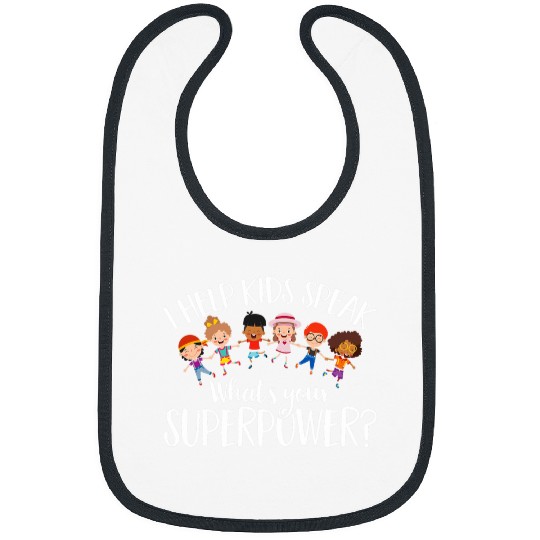 Speech Pathology Help Kids Speak Superpower Speech Therapy 1 Bibs