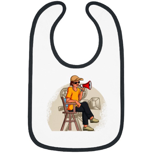 Film Director Filmmaker Screenplay Movie Maker Producer Bibs