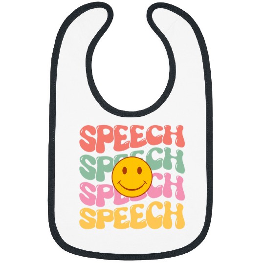 Speech Therapy Speech Language Pathologist Therapist groovy 2 Bibs
