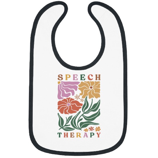 Speech Therapy Speech Language Pathologist Therapist 3 Bibs