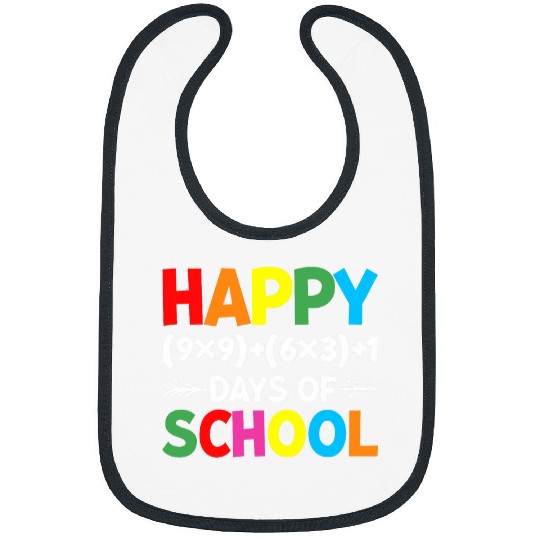 Math Formula 100 Days Of School Funny Math Teacher 100th Day Bibs